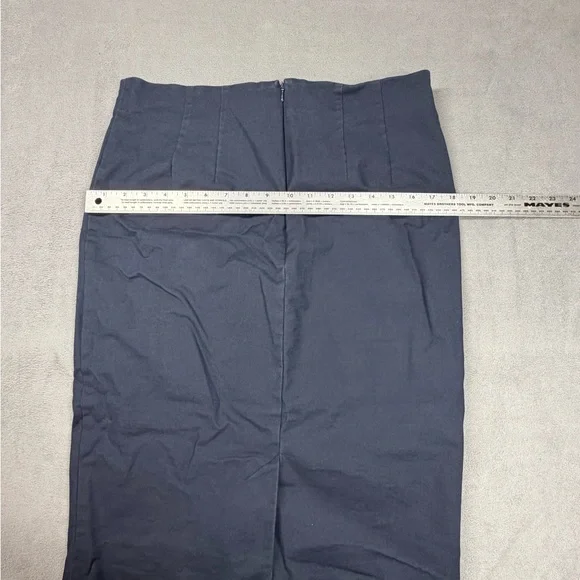 Boden Navy Pencil Skirt - Picture 6 of 12